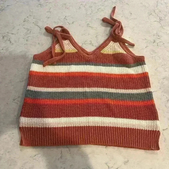 Madewell Knit Tank with Adjustable Straps Size Small - Picture 1 of 5